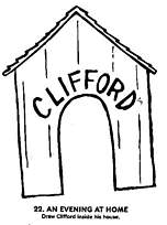 coloriage la niche de clifford